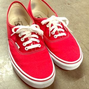 Vans (red)